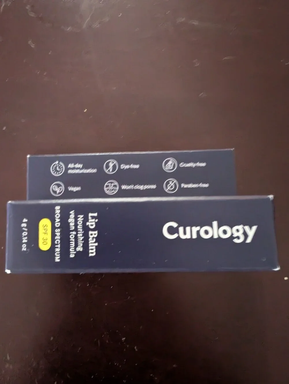 Curology Lip Balm SPF 30 - Navy Blue Packaging